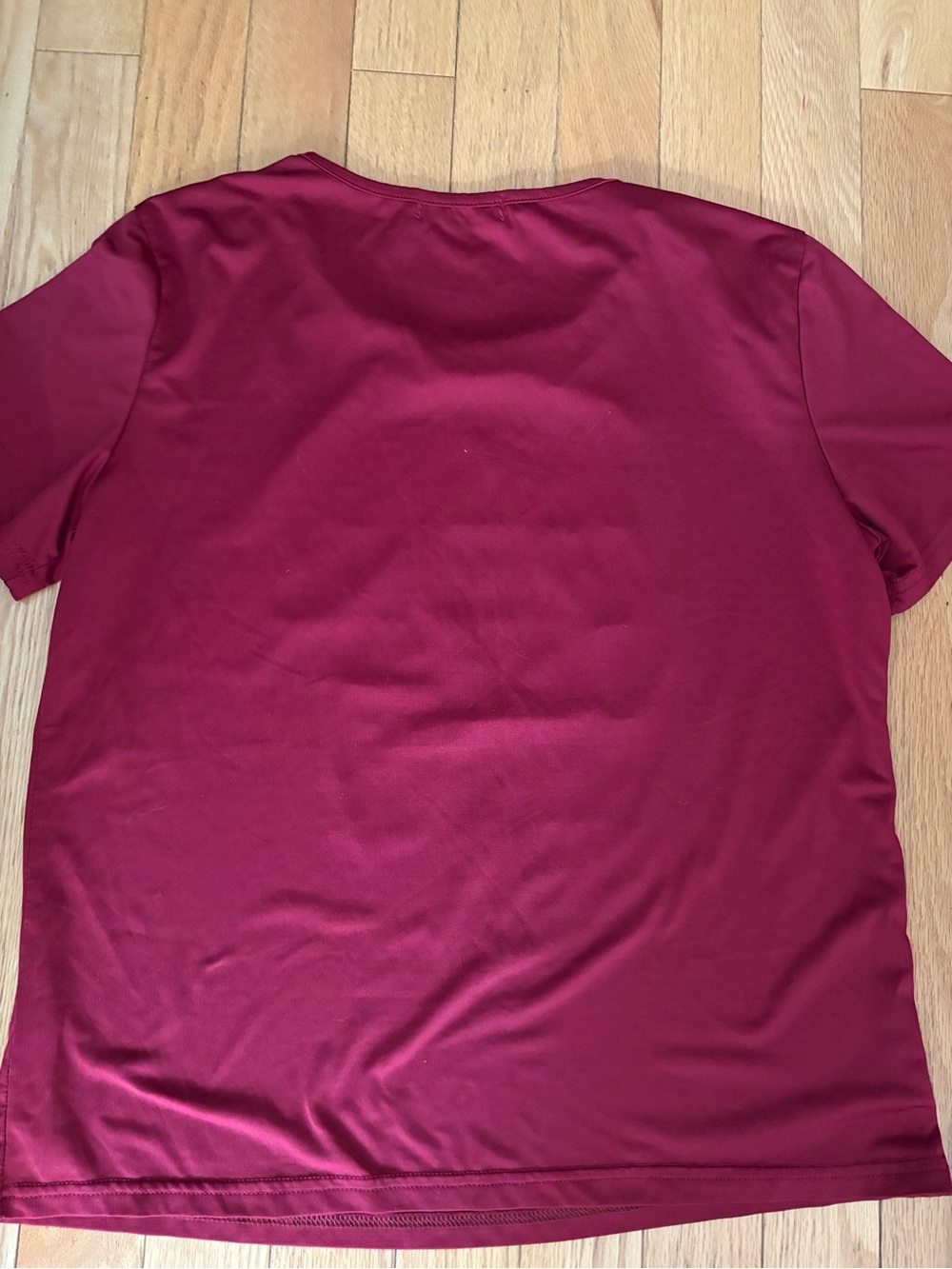 Graphic Tee "I'M A DROP THE F-BOMB KIND OF MOM" - Burgundy and white size large - Picture 4 of 4